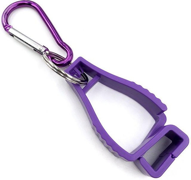 NATAWA Multifunktionaler Handschuhclip-Halter in Violett - Bild 1