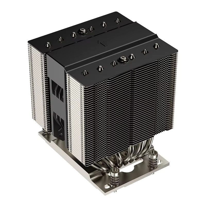 COOLSERVER SP3 M95 4U Server-Kühler in Schwarz mit 6 Heatpipes für AMD SP3 Hochleistungs-Luftkühlung - Bild 2