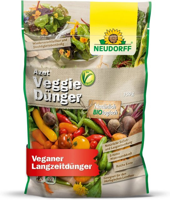Neudorff Azet Veggie-Dünger veganes Granulat für Gefäße und Freiland, 750 g - Bild 1