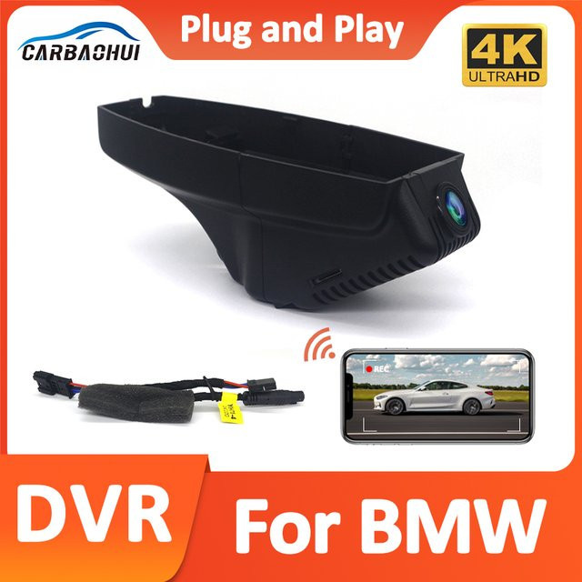 CARBAOHUI Dash Cam Full HD 1080P Wifi Auto DVR Kamera in Schwarz für BMW E81 E82 E87 E88 E90 E91 E92 E93 E60 E61 E65 E66 E84 E70 E71 E72 - Bild 1