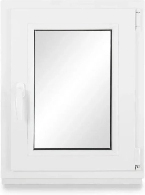 Neruli Kellerfenster 2-fach DIN Rechts in Weiß, B/H: 50 x 70 cm - Bild 1