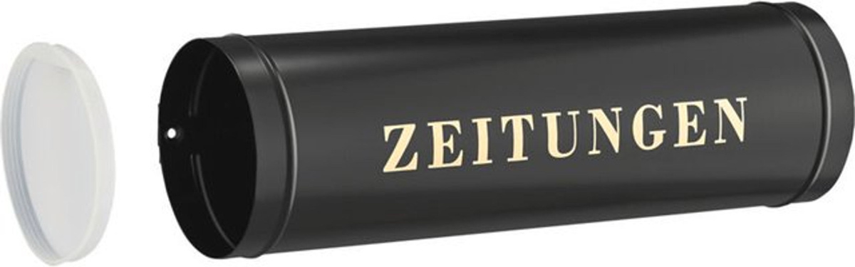 Burg Wächter Zeitungsbox 800 aus Stahlblech in Schwarz - Bild 2