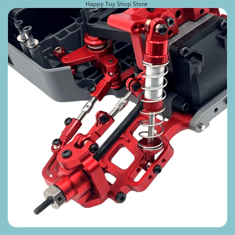 MJX Metall-Upgrade Vorderer Lenkknöchel P12230B, 1:12, Rot, Zubehör - Bild 2