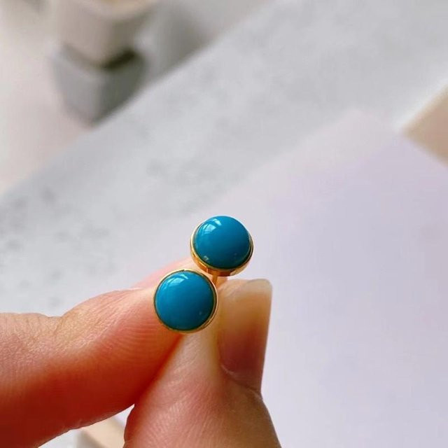 Yiran Jewelry Ohrstecker, Messing, Zirkonia, Weiß, Damen - Bild 1