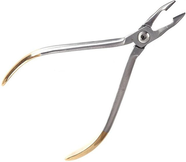 Yiran Health & Beauty Kieferorthopädische Bogenbiegezange mit TC-Spitze aus Edelstahl in Grau - Bild 1