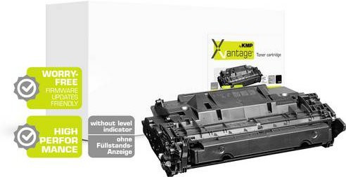 KMP Tonerpatrone kompatibel mit Canon 057H in Schwarz für Laserdrucker mit einer Kapazität von 10000 Seiten - Bild 1