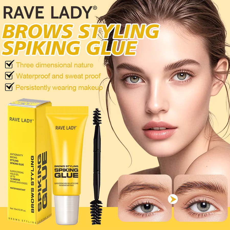 Rave Lady Augenbrauen-Styling-Kleber, farblos, 3-teilig - Bild 2