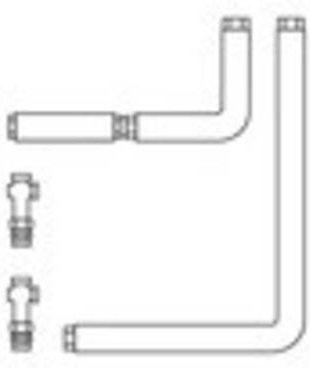 Vaillant Rohrbausatz mit Isolierung 305951 - Bild 1
