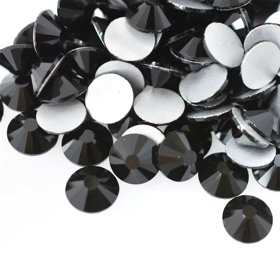Strass Lose Steine Kristalle, Schwarz, DIY Charme - Bild 5