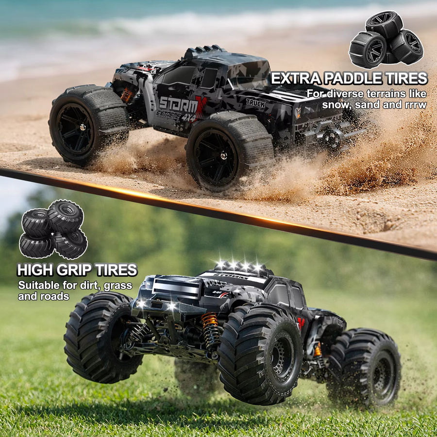 Womaqu HS14301 RC Auto, 1:14, 4WD Offroad RC Truck, ferngesteuert, ab 14 Jahren - Bild 2