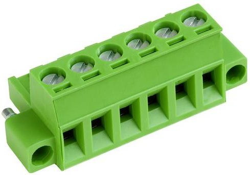 PTR Hartmann Leiterplattensteckverbinder Polzahl 10, Rastermaß 5mm, grün, 50950102009D - Bild 1