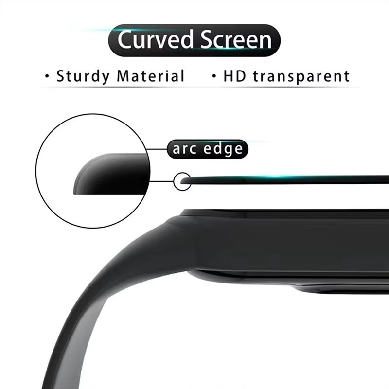 Huawei Screen Protector für Huawei Band 10 9 8 7 6, Silikon, Unisex - Bild 5
