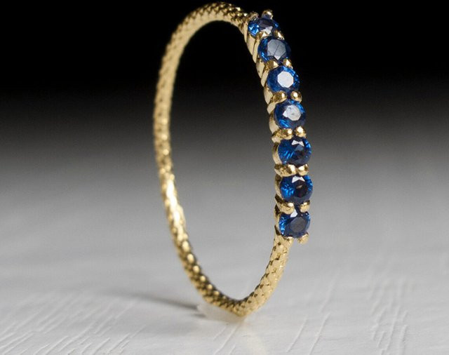 Huitan Ring, Gold, Zirkonia, Damen - Bild 1