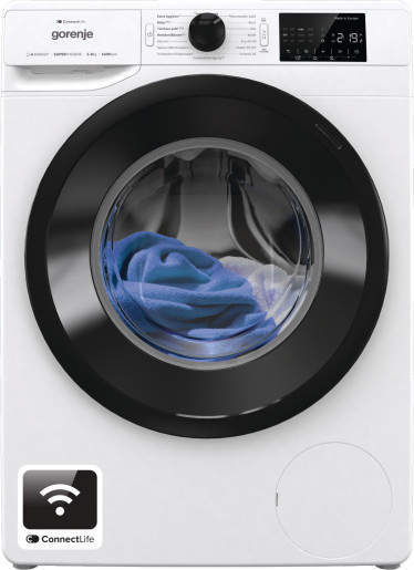 Gorenje Waschmaschine WPNEI84A1TS Frontlader, Weiss, 8 kg, 1400 U/min, WiFi, App-Control, Aquastop - Bild 2