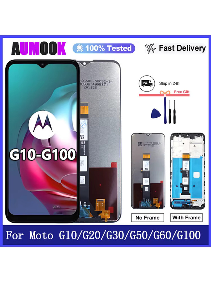LCD Display Touchscreen Digitzer für Motorola Moto G10 G20 G30 G50 5G G60 G60S G100 in Schwarz - Bild 3