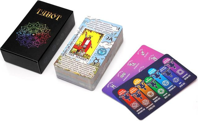 TAROTIKA Tarotkarten Legen Lernen, Tarotdeck, licht grau - Bild 1