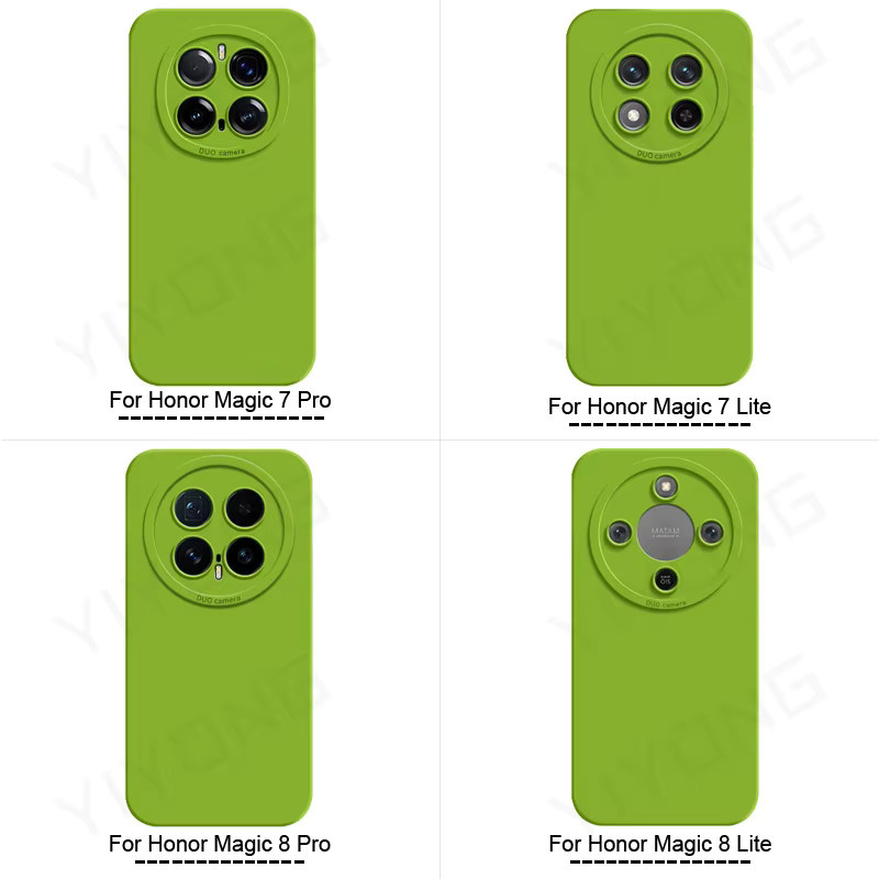 YIYONG Flüssigsilikon Schutzhülle für Honor Magic 8 Pro, Magic 7, Magic 8 Lite und 7 Pro 5G - Bild 2