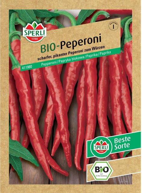 Sperli Bio Peperoni - Bild 1