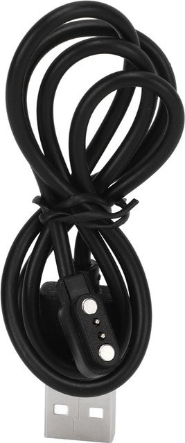 DIYelecs 2er-Set Magnetisches Smartwatch Ladekabel mit USB-Anschluss in Schwarz - Bild 1