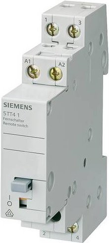 Siemens Fernschalter Hutschiene 5TT4102-1 mit 2 Schließern 400V 16A in Weiß - Bild 1