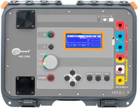 Sonel MZC-330S Hochstrom-Impedanztester in Grau - Bild 1