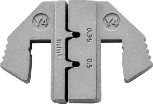 TOOLCRAFT Crimpeinsatz Yazaki YES/YESC 1,5 für unversiegelte Kontakt Terminals 0,35 bis 0,5 mm² in Grau - Bild 1