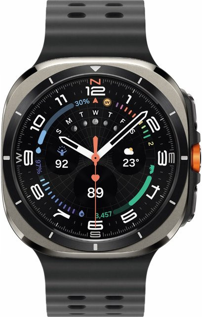Samsung Galaxy Watch Ultra LTE Smartwatch mit GPS in Titan Silber - Bild 1