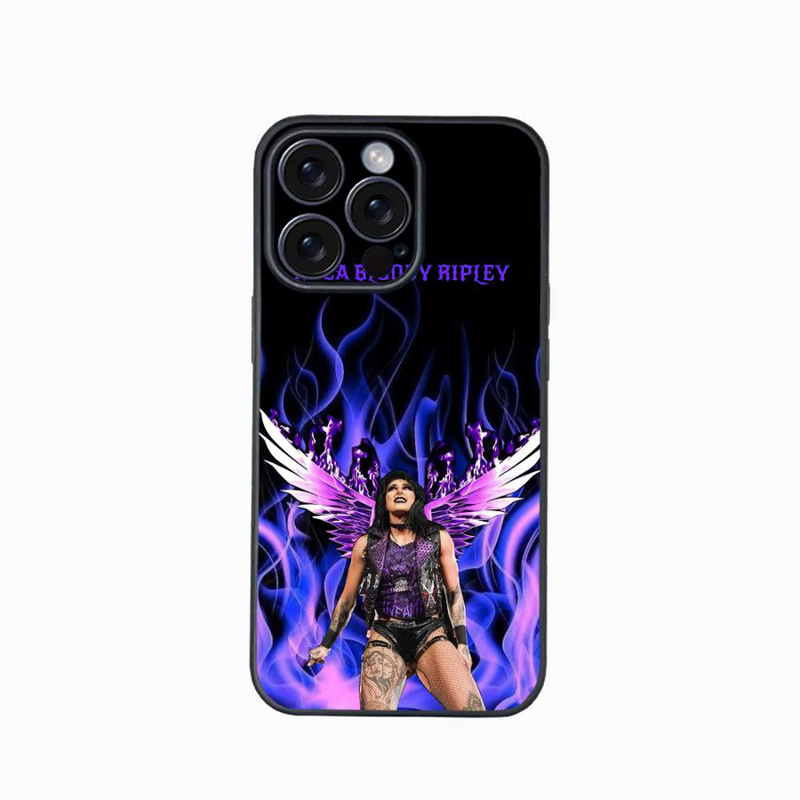 Rhea R-Ripley Musik-Handyhülle für iPhone 16, 15, 14, 13, 12, 11 Pro Max Plus Mini aus weichem TPU in Multicolour - Bild 3