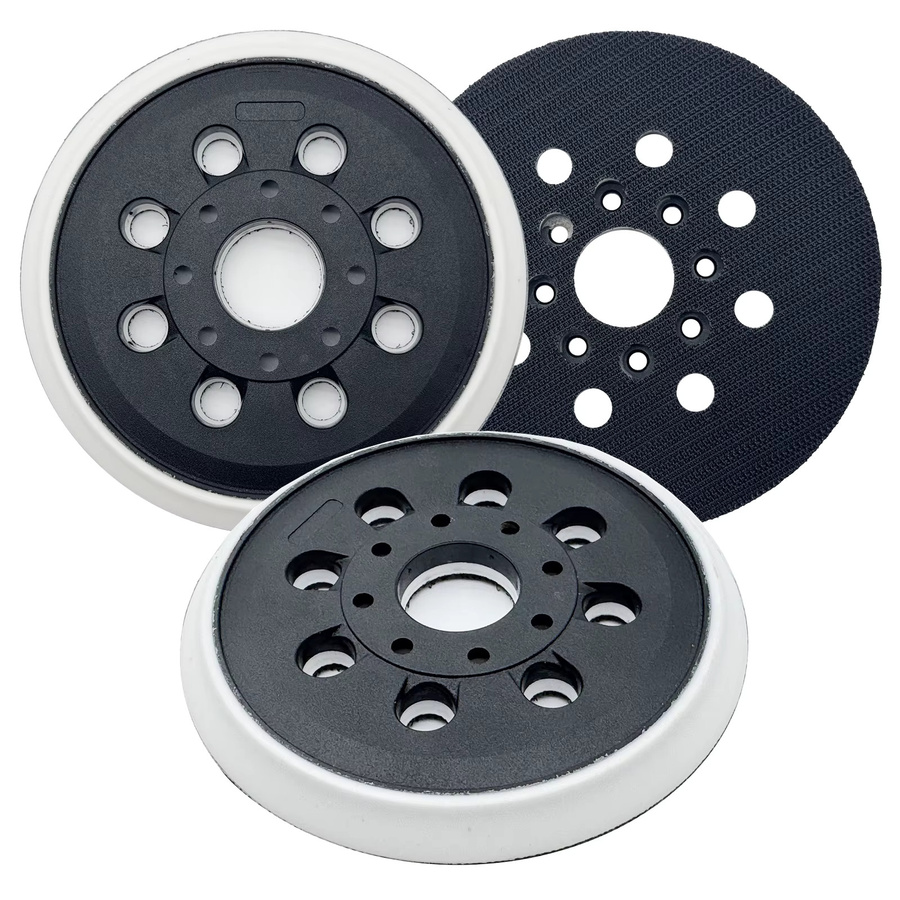 Bosch Klett-Stützteller 125 mm für GEX 125-1 AE, PEX 220 A und PEX 220 AE in Schwarz - Bild 2
