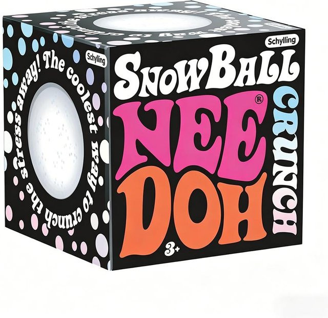 Schylling Nice Sensorisches Quetschspielzeug Blindbox Würfel, schwarz - Bild 1
