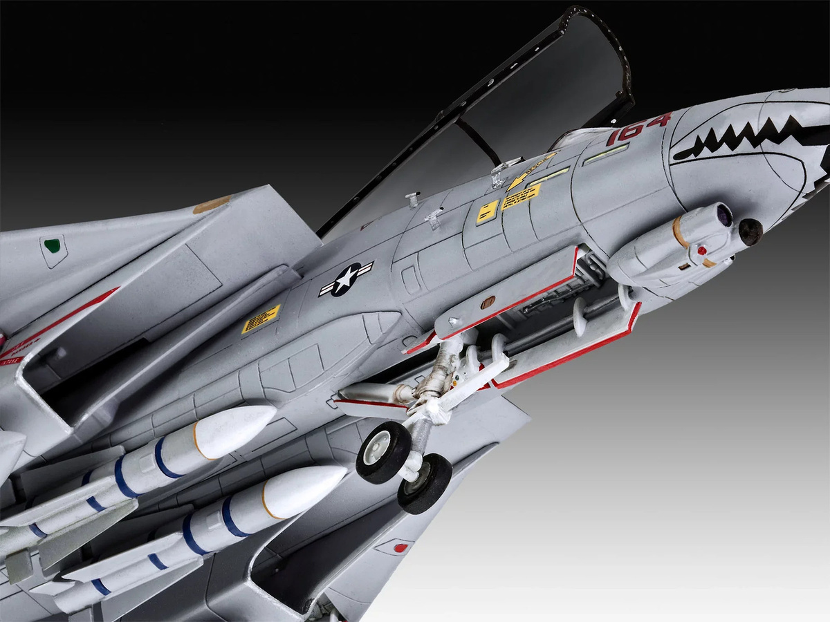 Revell Grumman F-14D Super Tomcat Modellbausatz 1:72 ab 10 Jahren - Bild 3