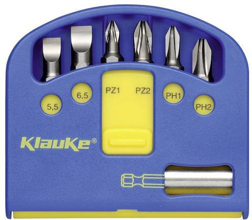 Klauke KL340 Bit-Set inklusive Bithalter - Bild 1