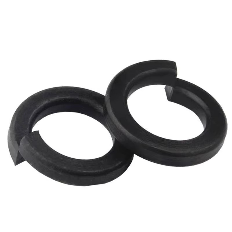 Hochfeste schwarze Carbonfeder-Split-Sicherungsscheibe der Güteklasse 8.8 als elastische Dichtung für M2 bis M30 - Bild 2