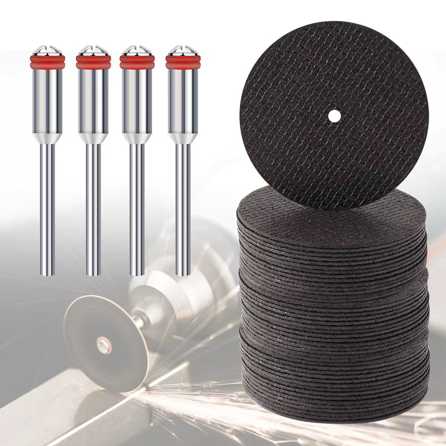 XCAN Mini-Metalltrennscheibe 32 mm Kreissägeblatt mit Dorn für Dremel Drehwerkzeug Zubehör - Bild 6