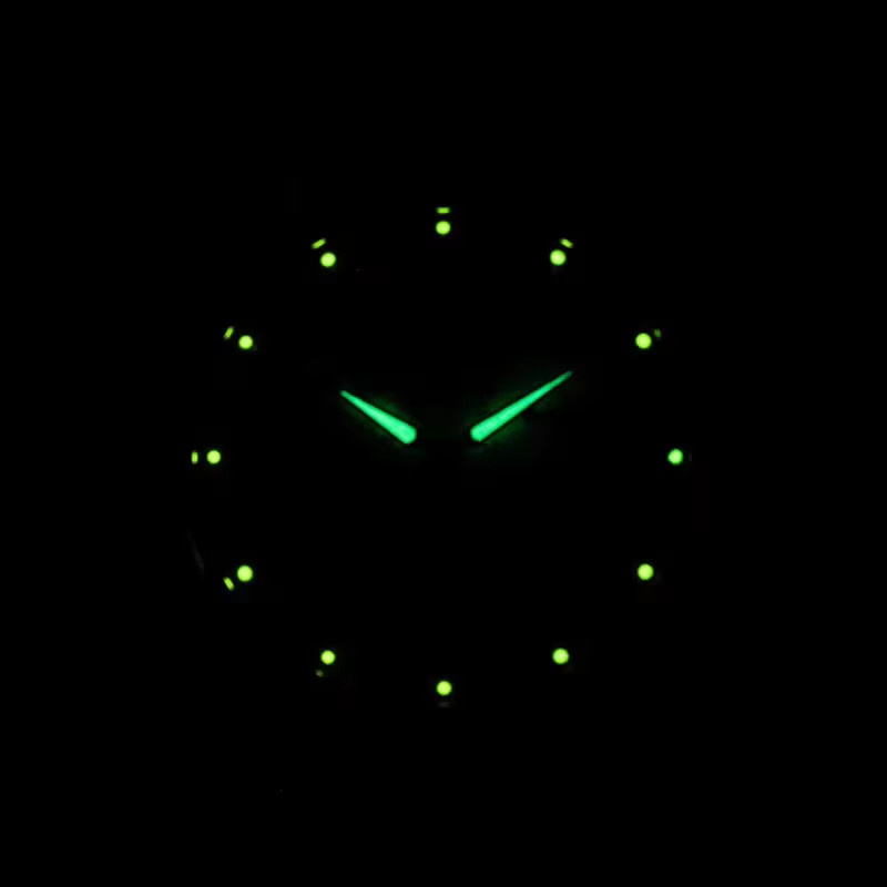 TIME TOKEN Fliegeruhr, Automatik, Edelstahl, 40 mm, Schwarz, Herren - Bild 3