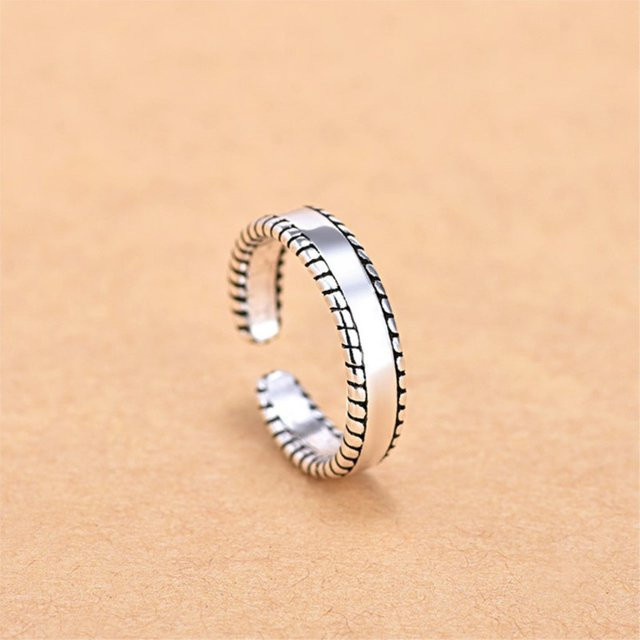 GaGa-Duck Ring, 925 Silber, Twist, Damen - Bild 1