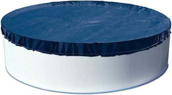 Steinbach Sommerabdeckplane light für runde Pools, Durchmesser: 460 cm, blau - Bild 1