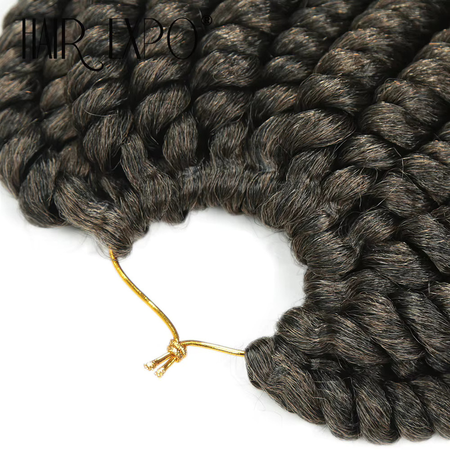 Havana Twist Senegalese Twist Häkelzöpfe Ombre, 8 Zoll, Damen - Bild 5