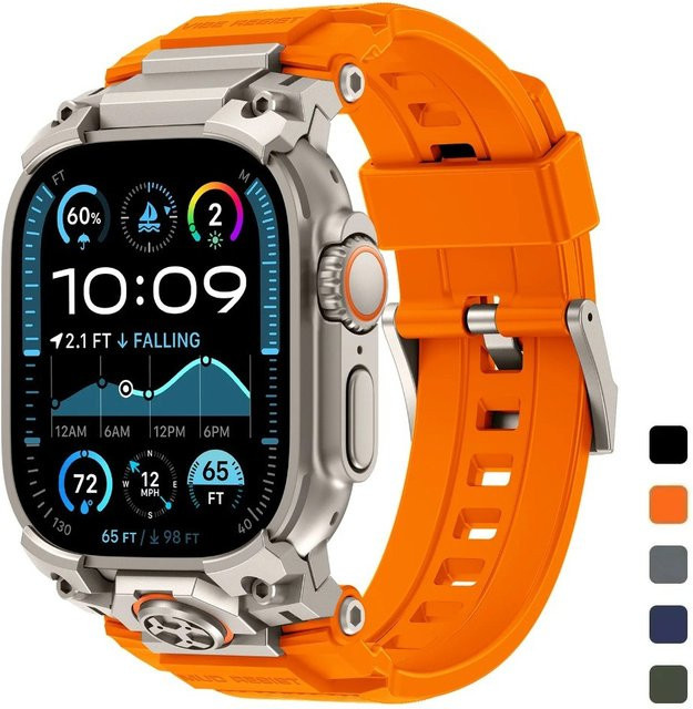 FancyWrist Uhrenarmband Titan, Silikon, Unisex - Bild 1