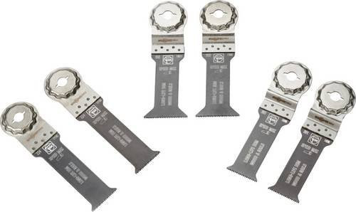 Fein Best of E-Cut Starlock Max Sägeblatt-Set für Holz und Metall, 6-teilig, Silber - Bild 1