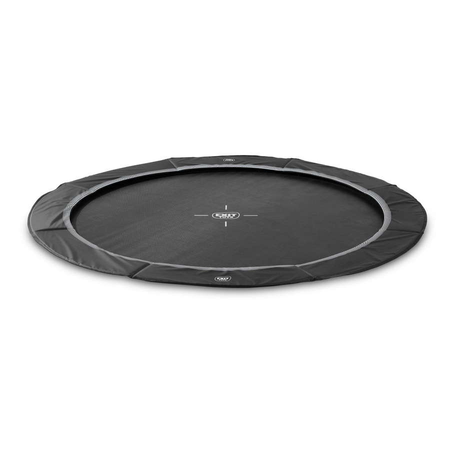 Exit Toys InTerra Trampolin ø244 cm, max. 120 kg, ab 14 Jahre, schwarz - Bild 2