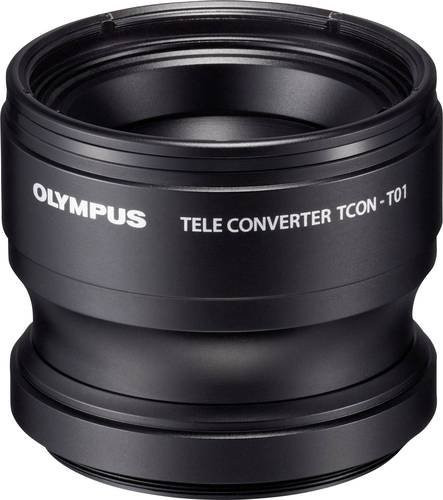 Olympus V321180BW000 Telekonverter für TG-1 in Schwarz - Bild 1