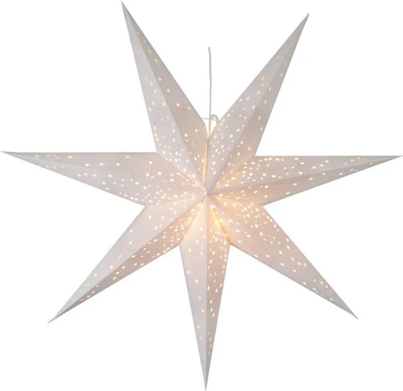 Weihnachtsstern Galaxy von BEST SEASON, 3D Papierstern in Weiß, Durchmesser: 100 cm - Bild 1