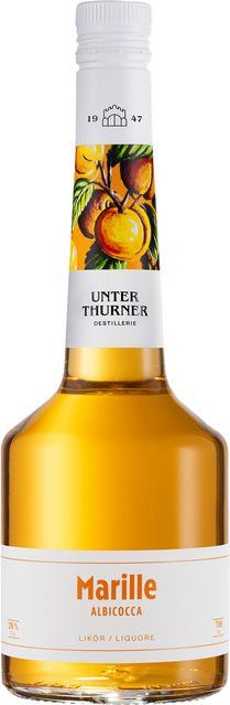 Unterthurner Marillenlikör Classic, Likör, Italien, 39% Vol., 0,7 l - Bild 1