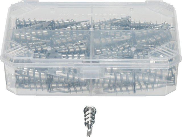 PARKSIDE Hohlraumbefestigung Set aus Gipskartondübeln und Schrauben, 150-teilig, Stahl und Kunststoff, Silber - Bild 1