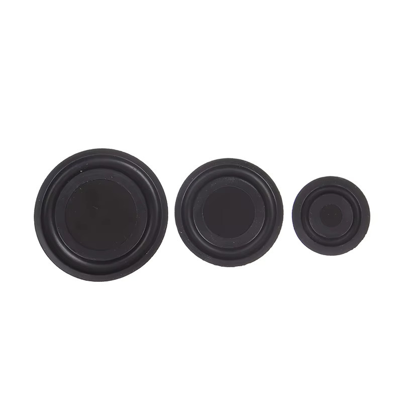 2 Stück SD&HI Passive Bass-Kühler Gummi Membran für Woofer in Schwarz, Durchmesser: 30 mm, 40 mm, 50 mm - Bild 2