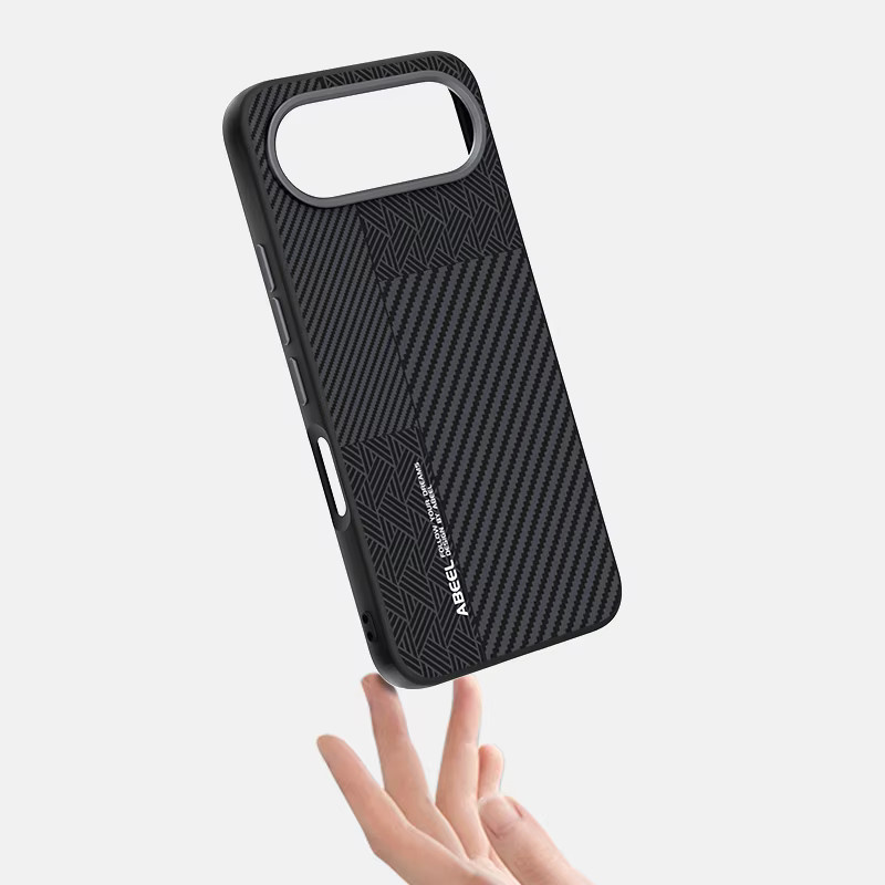 Business Sle Kevlar Schutzhülle mit Kohlefasermuster für Honor 500 und Honor 500 Pro, MagSafe kompatibel, mit Kamera-Schutz und Alloy-Gehäuse, Farben: Schwarz oder Blau - Bild 2