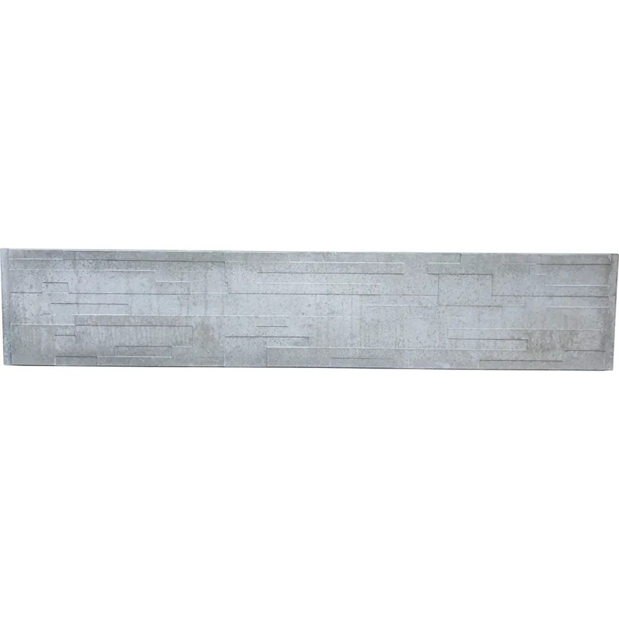 Betonzaun-Platte Tetris B: 200 cm, H: 38,5 cm, T: 3 cm - Bild 2