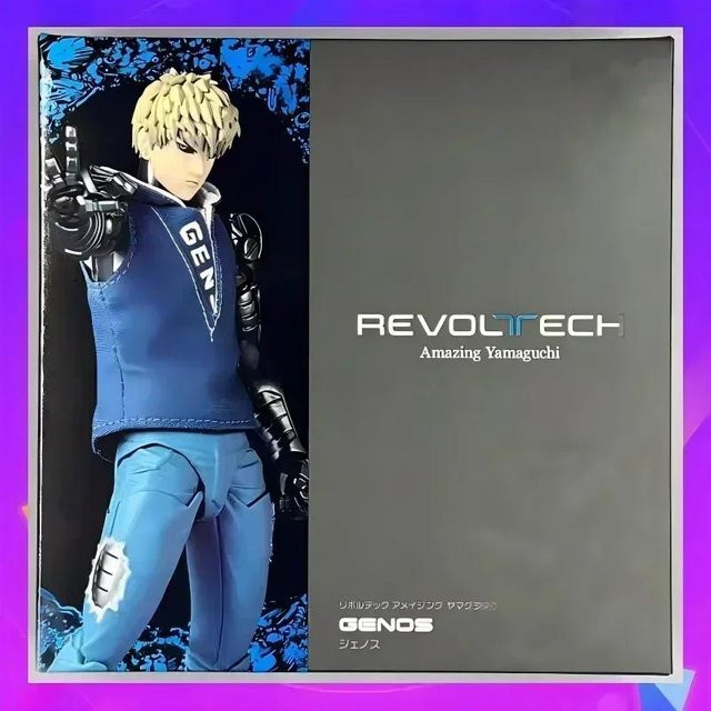 Kaiyodo One Punch Man Actionfigur Gelenk Bewegliches Modell mit Box - Bild 1