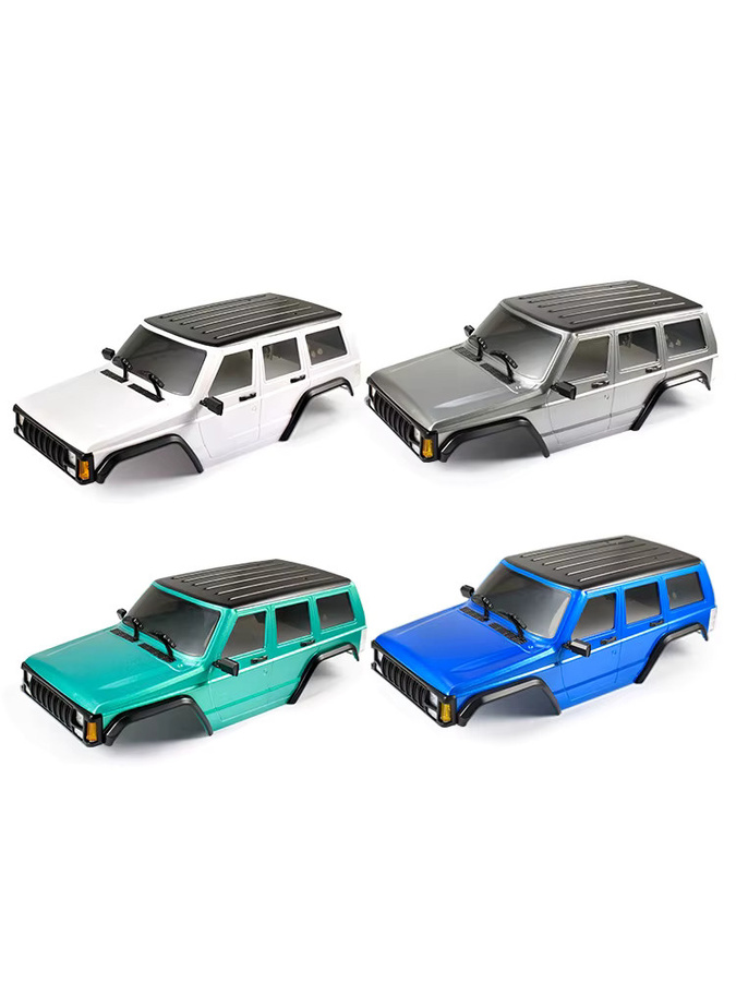 AUSTAR Jeep RC Auto Gehäuse, Modell Auto Gehäuse, 1:18, Weiß, Kunststoff - Bild 5